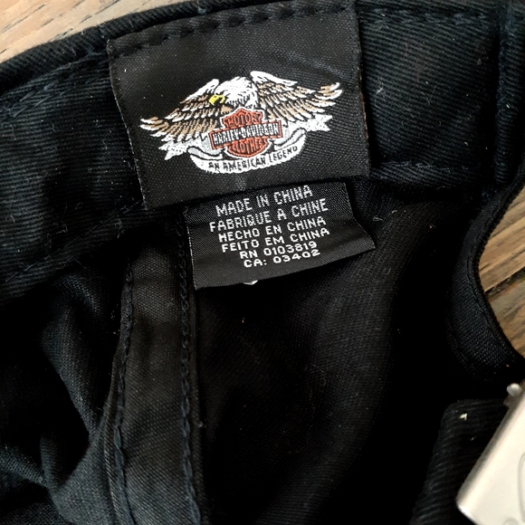 Harley-Davidson Hat Cap Black - Picture 3 of 3